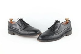 Vtg 70s Hanover Shoe Mens 10.5 C Calfskin Leather Blucher Grand Prix Dress Shoes - £90.96 GBP