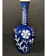 Art Deco Porcelain vase Rosenthal Cobalt blue floral  - £97.30 GBP