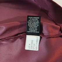 Norton McNaughton Women's Red Back Zip & Slit Pull-On Stretch Skirt Size 18 image 5