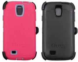 OtterBox case Samsung Galaxy S4 Defender Series With Belt Clip Black Or Pink - £16.03 GBP