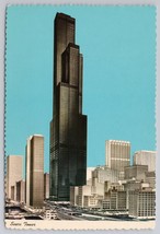 Chicago Illinois Sears Tower 110 Stories Skyscraper Vintage Postcard - £10.80 GBP