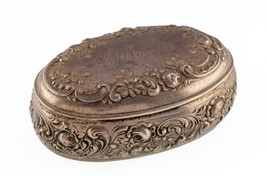 Gorham Argent Sterling Edouardienne Bibelot Boite W/Monogramme B160 - $445.99