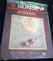 Sunset Stitchery SARAH 2866 Baby Doll Making Kit Vintage 1984 New - £5.05 GBP