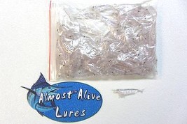 Almost Alive Lures Artificial Shrimp Soft Plastic 2&quot; Unrigged Prp Flake (Bulk) - £25.40 GBP