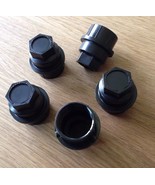 (5) NEW OEM BLACK LUG NUT CAPS CHEVY GMC TRUCKS #15646250 Free S&amp;H See D... - $25.80 CAD