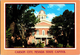 Vtg Postcard Carson City, Nevada State Capitol Unposted Continental - £5.24 GBP