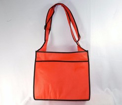 Red Fabric Reusable Tote ~ 15&quot;x14&quot;, Shopping, Crafts, Gym, Beach, Spa ~ #BG-113 - £6.22 GBP