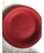 FIESTAWARE 10.5&quot; Scarlet Red retired color DINNER PLATE - $24.92