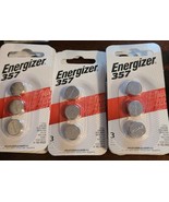 8 pks. Energizer 357 1.55V Silver Oxide Batteries (H8) - $29.87