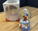 Open Box Disney Store Mickey Mouse Fantasia Sorcerer&#39;s Apprentice Snow G... - $19.79