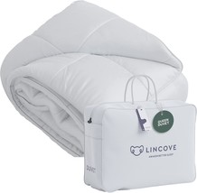 Lincove Canadian Down Comforter – Extremely Soft And Lightweight Duvet, Queen - £290.92 GBP