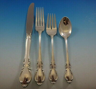 Primary image for Legato by Towle Sterling Silver Flatware Service For 12 Set 55 Pieces