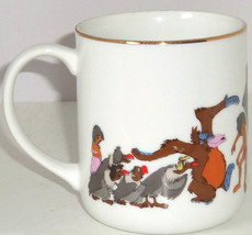 Walt Disney Productions Jungle Book Coffee Mug Baloo Vintage Japan - £27.93 GBP