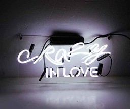 Crazy In Love Neon Sign 16" x 4" - $199.00