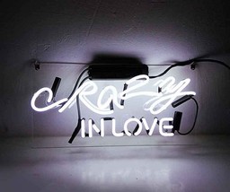 Crazy In Love Neon Sign 16" x 4" - £157.70 GBP