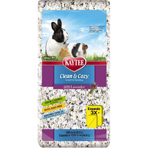 Kaytee Clean and Cozy Small Pet Bedding Lavender Scented 73.8 liter (3 x 24.6 L) - £67.86 GBP