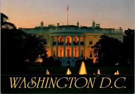 Washington D.C. South View of White House Vintage Postcard - £7.49 GBP