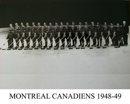 MONTREAL CANADIENS 1948-49 8X10 TEAM PHOTO HOCKEY NHL PICTURE - £3.94 GBP