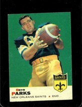 1969 Topps #127 Dave Parks Vg Saints *X60208 - £1.29 GBP