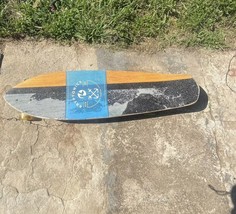 Kryptonics Skateboard 35 Wood Deck California Anchor &amp; Clear wheels - $97.22 CAD