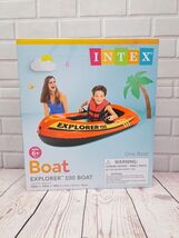 NIB Intex 58329EP Explorer 100 Single Person Boat - 58 x 33 x 14 in. - $23.61