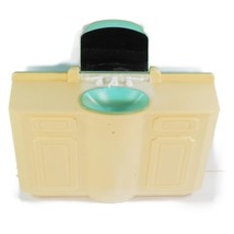Vtg 1995 Barbie Victorian Dream House Teal Blue Bathtub Sink Vanity Part... - $93.48 MXN