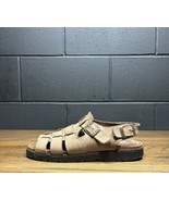 Vintage American Eagle Brown Leather Sandals Women’s Sz 8 - £31.57 GBP