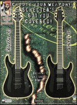 2005 Schecter BlackJack C-1 Hellraiser C-1 Guitar advertisement 8 x 11 ad print - £3.38 GBP