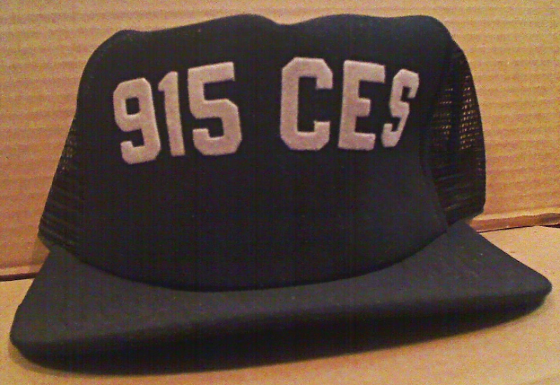 Primary image for USAF 915 CES Civil Engineering Squadron Hat Cap Adult Large Adjustable NOS