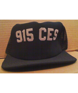 USAF 915 CES Civil Engineering Squadron Hat Cap Adult Large Adjustable NOS - £5.99 GBP