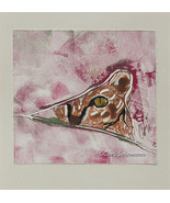 Tabby Cat Art Monotype Solomon - $54.69 CAD