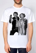 Star Wars selfie on mens t shirt- american apparel white, available in S,M, L ,X - £9.59 GBP