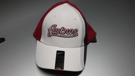 Nike Unisex Hat Cap Houston Astrons White Red Baseball One Size - $23.99