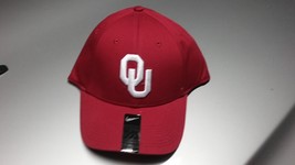 Nike Unisex Hat Cap Oklahoma Sooners White Logo Football One Size - $23.99