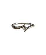 Diamond Women&#39;s Solitaire ring 10kt White Gold 456112 - $139.00