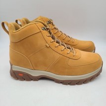 Lugz Mens Diablo Mid Hiker Boots Size 12 Ankle Gold - $84.10