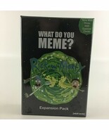 Rick &amp; Morty What Do You Meme? Expansion Pack Game Cartoon Network Adult... - $23.71