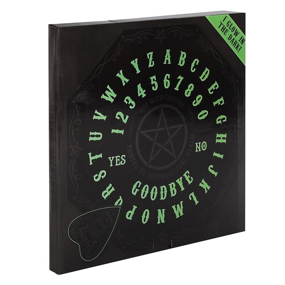 Glow in the Dark Octagon Spirit Board: Witchy & Gothic Divination Board Item image 2