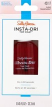 Sally Hansen Insta-Dri Top Coat, #45117 Clear Transparent, 0.45 fl oz - $9.99