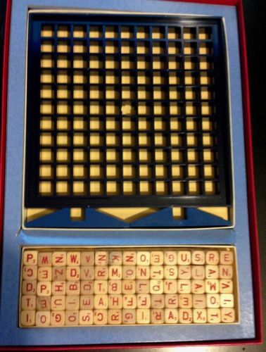 Primary image for Vintage Scrabble RSVP 3-Dimensional Crossword Game-Selchow & Righter 1970