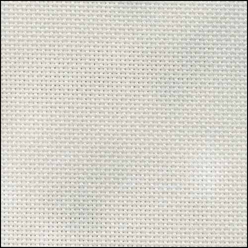 Gray 28ct evenweave 19x35 HD cross stitch fabric Fabric Flair - $31.95