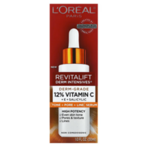 L&#39;Oreal Revitalift Derm Intensives Derm Grade 12% Vitamin C + E + Salicylic Acid - $17.00