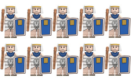 Ancient Egypt Heavy Axe Infantry Army Set Custom 10 Minifigures Lot - £13.96 GBP