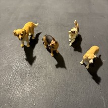 Lot Of 4 Schleich Dog Lot 02, 03, 13, 09 Condition As Pictured - £16.38 GBP