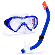 Junior Semi-Dry Diving &amp; Snorkel Set, Blue - £37.28 GBP