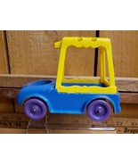 VTG 1967 TootsieToy Diecast Blue Little People Dry Cleaning Clothes Deli... - $17.60
