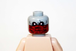 Building Block Zombie masked face Head bloody head DIY Minifigure US Toy Minifig - £3.35 GBP