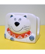Smiling Cat Small Ceramic Napkin Holder (BN-NAP101) - $10.90 CAD