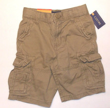 Cherokee Boys Cargo Shorts Adjustable Waist Beige Size 4 NWT - £6.96 GBP