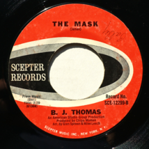 B.J. Thomas *Most Of All / The Mask* 45 rpm Vinyl 7&quot; Single SCE-12299 VG - $6.21